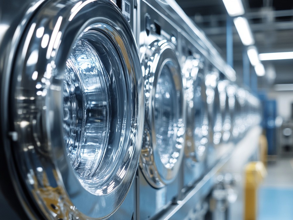 珠江洗滌設備：廣州全自動工業洗衣機生產廠家案例分析