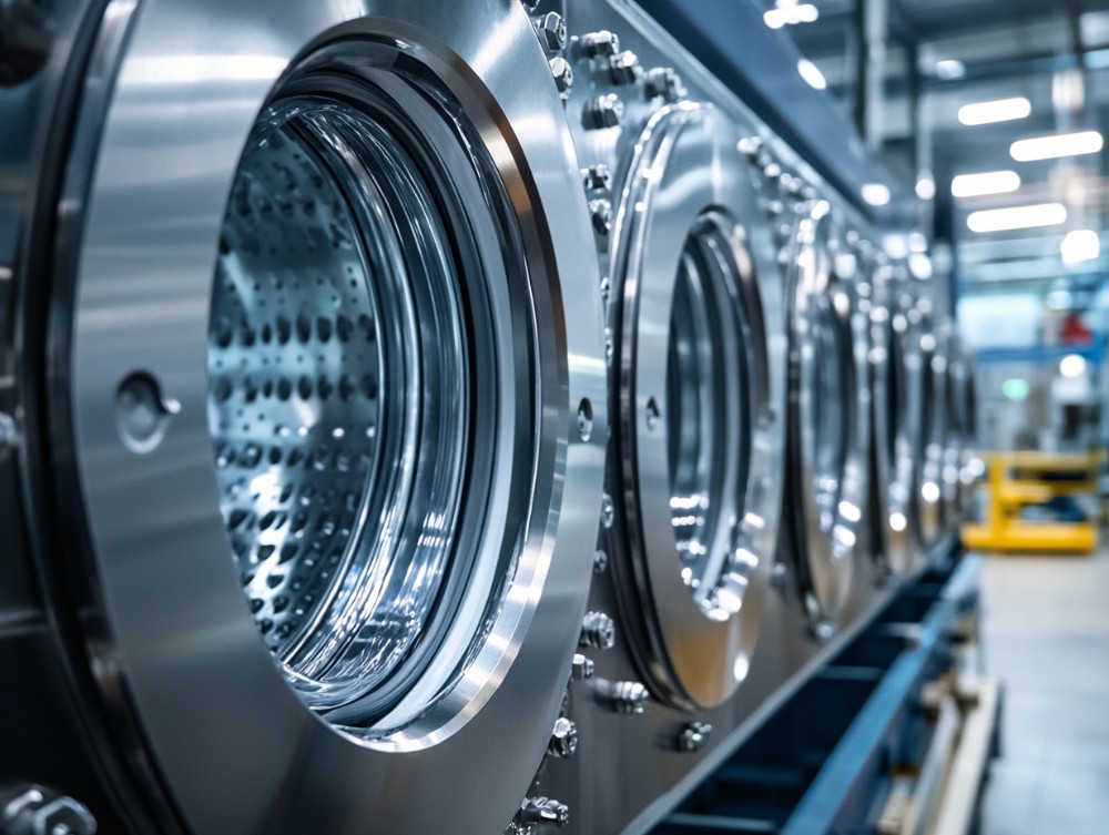 珠江洗滌設備工業用洗衣機應用于賓館的成功案例